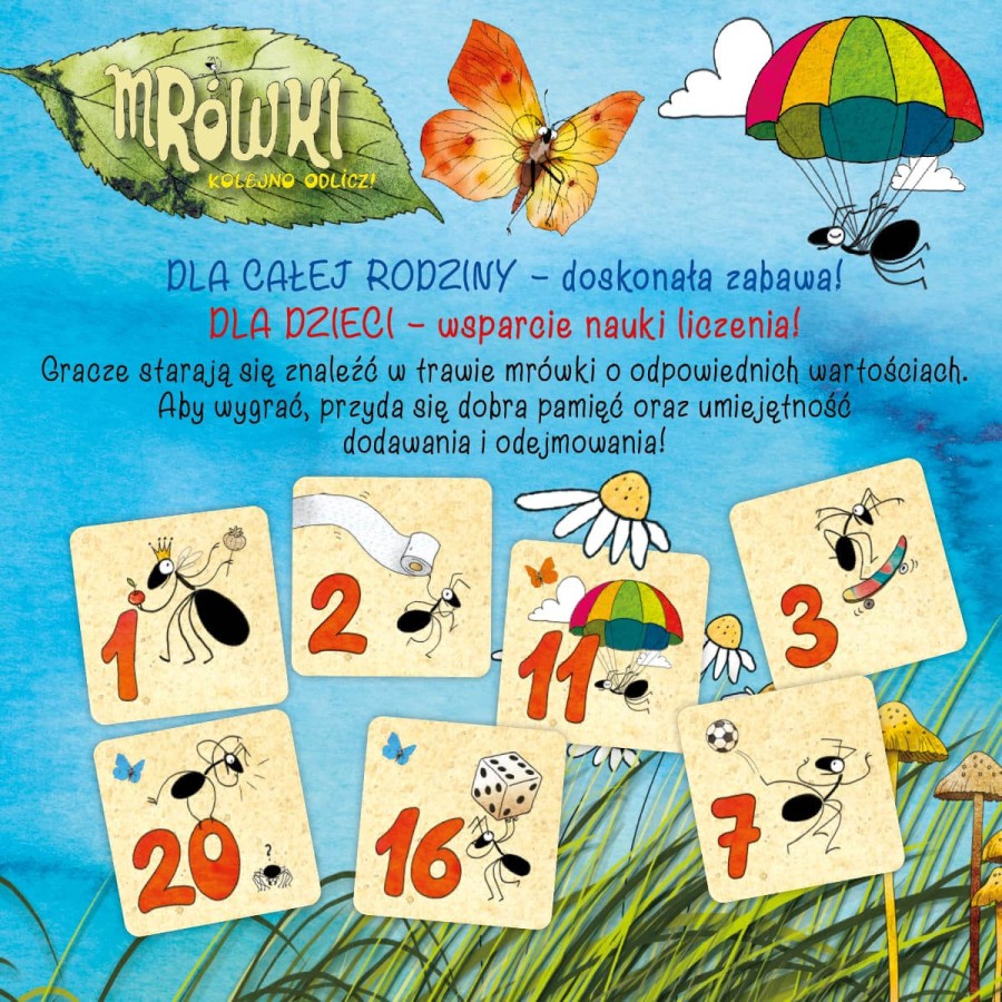 Mrówki - Kolejno odlicz! / Wydawnictwo Nasza Księgarnia