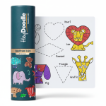 Mata Silikonowa do Kolorowania A4 - Kształty / HeyDoodle