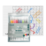 Duża Mata Silikonowa Tabela z Liczbami do 100 / HeyDoodle