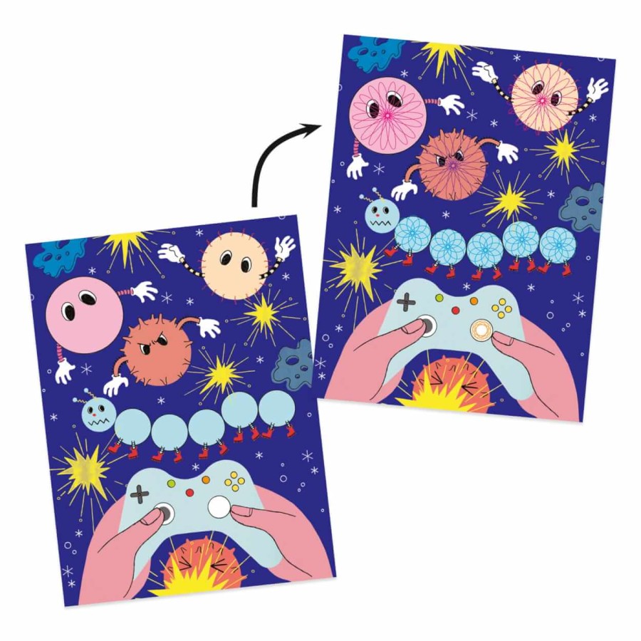 Zestaw artystyczny SPIRALE MOTYWY / Djeco