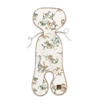 3D Wkładka antypotowa do fotelika 0-13kg - World of dinosaurs / BabySteps