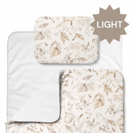 Pościel przedszkolaka LIGHT z suwakami - Boho / Babysteps