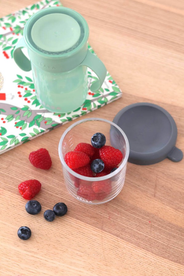 Pojemnik słoiczkek szklany z zamknięciem 250 ml Mineral / Beaba