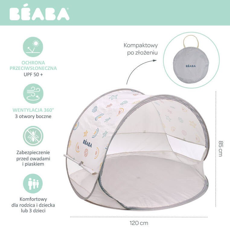 Namiot plażowy Breezy UV / Beaba