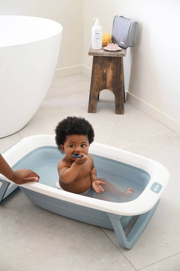 Składana wanienka Eazy Pop Camélé'O Bleu baltique / Beaba