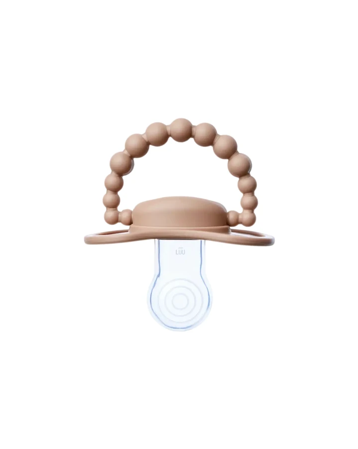 Smoczek pozycjonujący - Milk Hazelnut / LUU Kids
