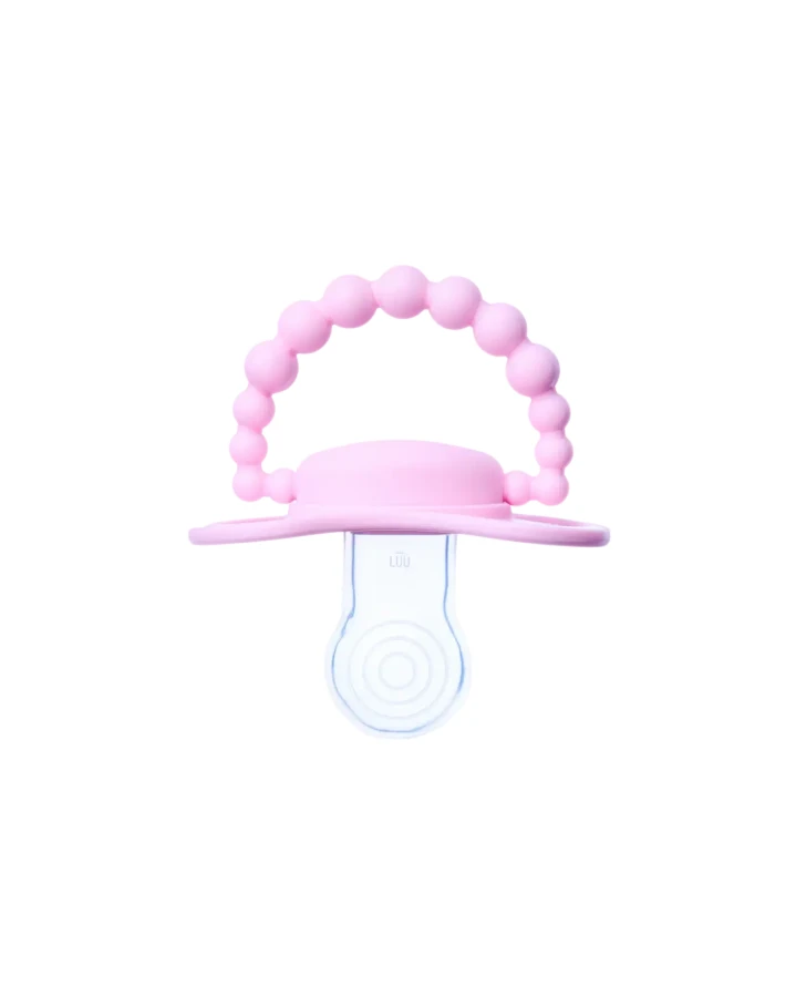 Smoczek pozycjonujący - Pink A Boo / LUU Kids