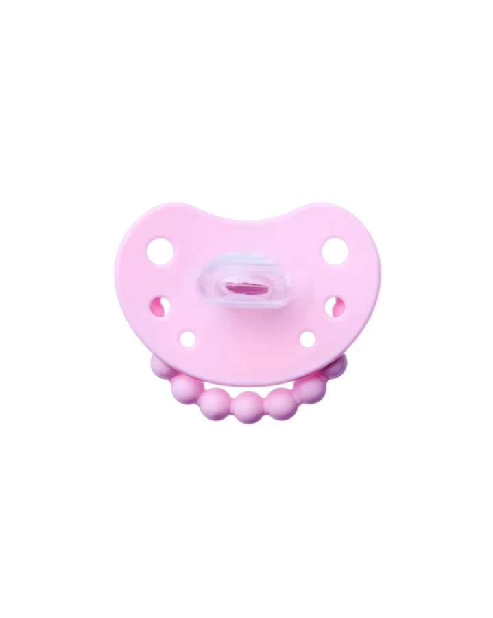 Smoczek pozycjonujący - Pink A Boo / LUU Kids