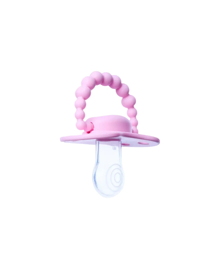 Smoczek pozycjonujący - Pink A Boo / LUU Kids