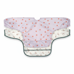 Zestaw śliniaków z długim rękawem 6m+ Happy Rascals Heart lavender / Lassig