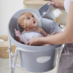 Kubek do mycia włosów Pebble Grey / Shnuggle Baby