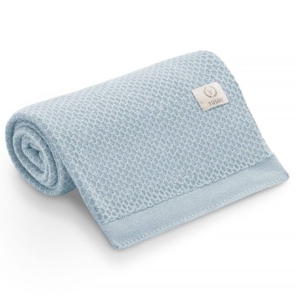 Koc bambusowy CLOVER blue / YOSOY