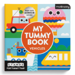 Kartonowa kontrastowa dwustronna książeczka harmonijka Pojazdy 0+ / Mudpuppy