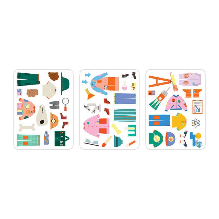 Magnetyczne postacie Mogę zostać... naukowcem! / Mudpuppy