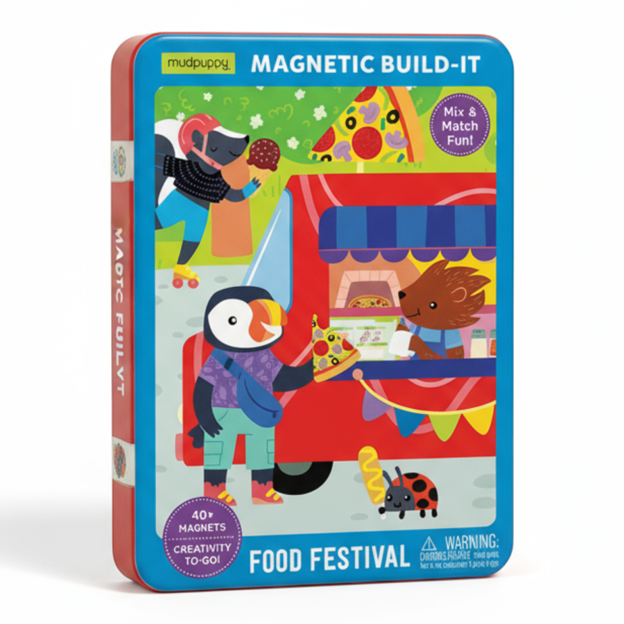 Magnetyczne postacie Festiwal foodtracków / Mudpuppy