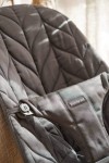 BABYBJORN - leżaczek BLISS WOVEN - Petal Quilt, Antracyt