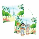 Zestaw wielorazowe naklejki KOTKI W PARYŻU / Djeco