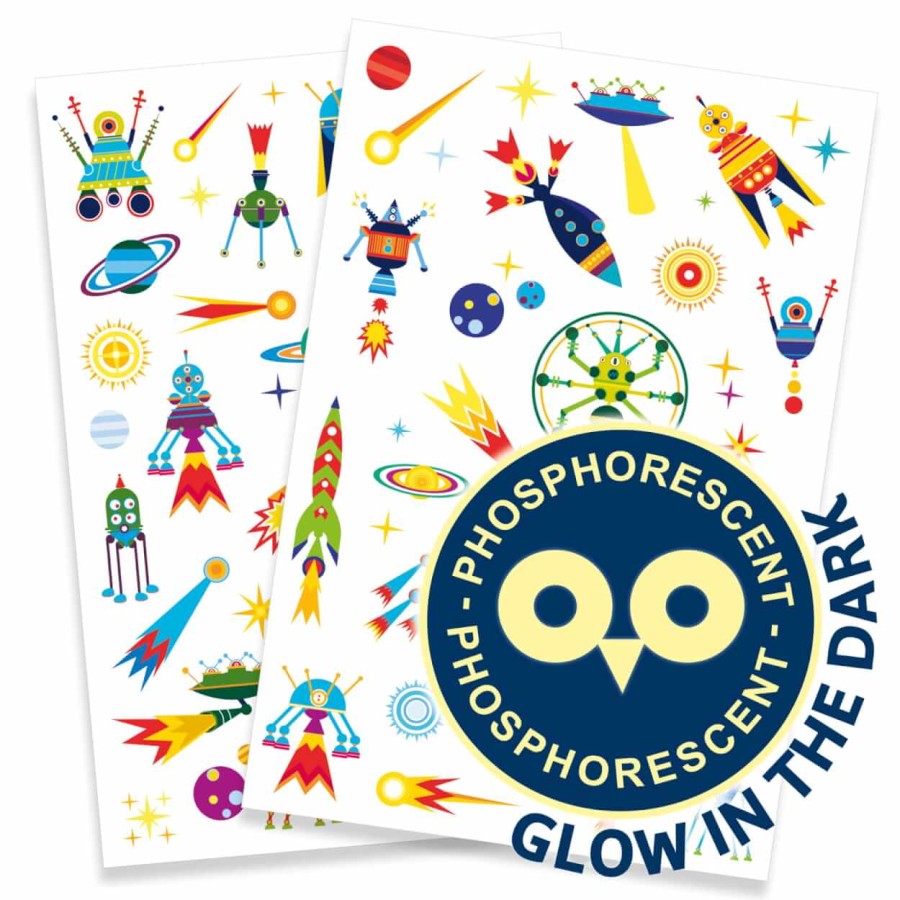 Tatuaże KOSMOS- świecące w ciemności / Djeco