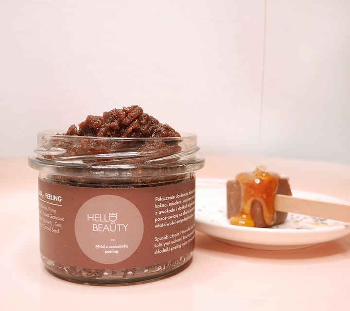 Peeling solny - czekolada z miodem / Lullalove