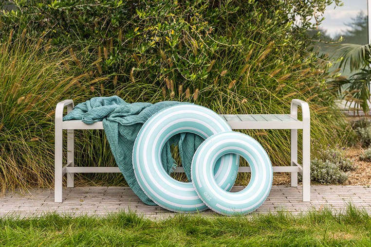 Kółko do pływania średnie Ø 60 cm Garden Green / QUUT