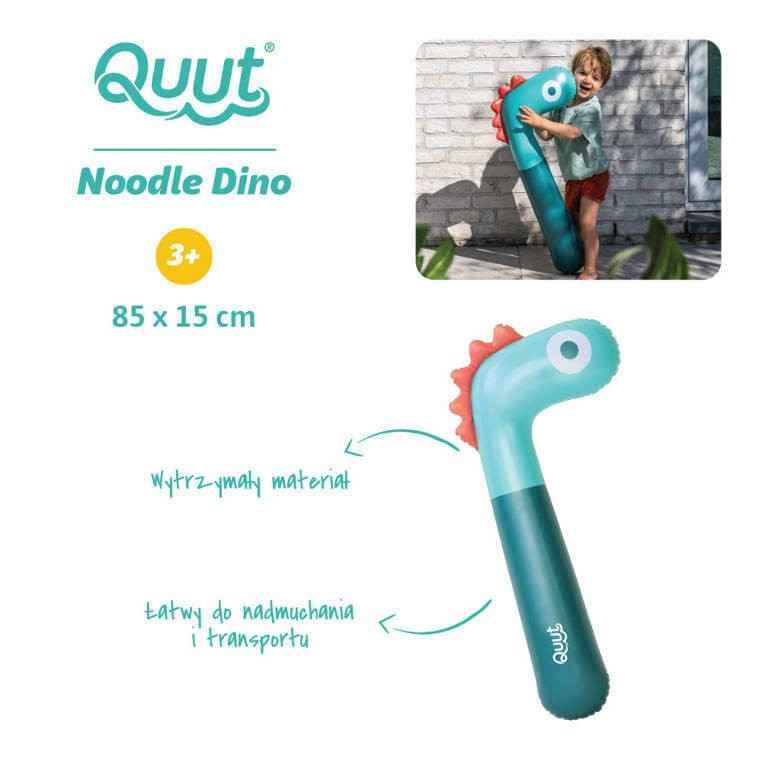 Dmuchany makaron do pływania Dino / QUUT