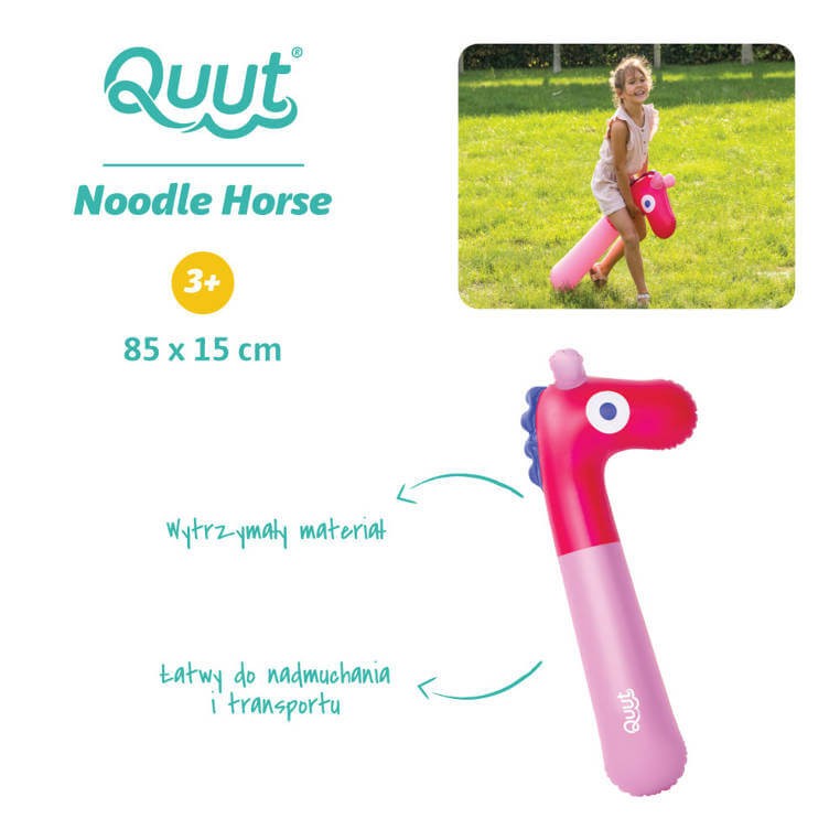 Dmuchany makaron do pływania Koń / QUUT