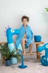 Dwustronny ręcznik plażowy PlayTowels - Road / QUUT