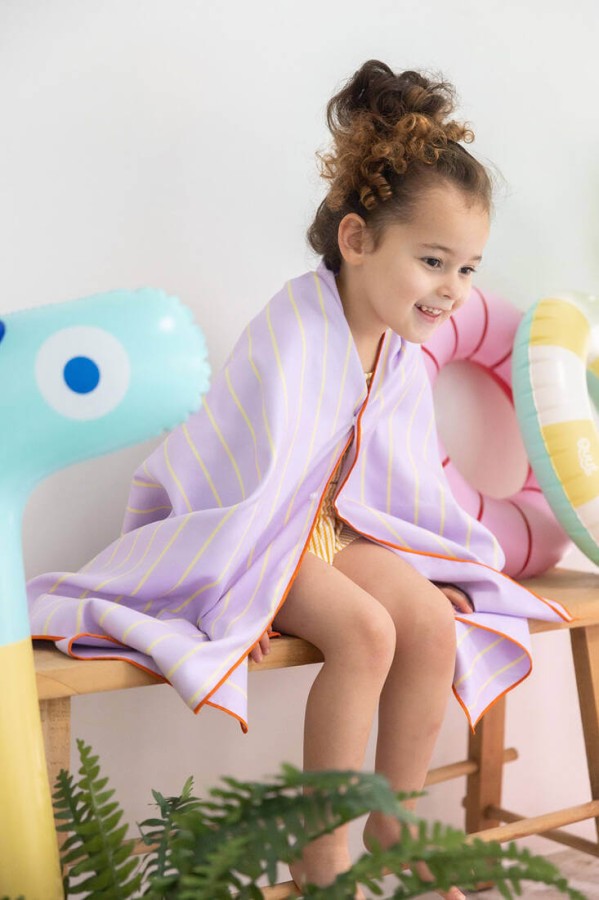 Dwustronny ręcznik plażowy PlayTowels - Hopscotch / QUUT