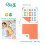 Dwustronny ręcznik plażowy PlayTowels 180 x 180cm - Balancing Game / QUUT