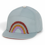 Czapka z daszkiem Little Gang - Rainbow light blue / Lassig