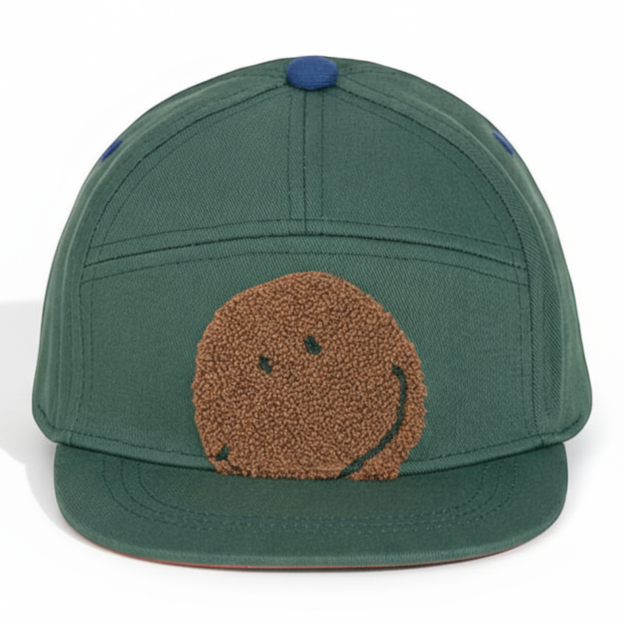 Czapka z daszkiem Little Gang - Smile ocean green / Lassig