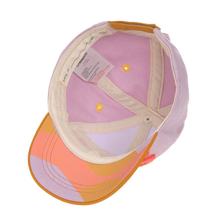 Czapka z daszkiem Little Gang - Sun gold, lilac / Lassig