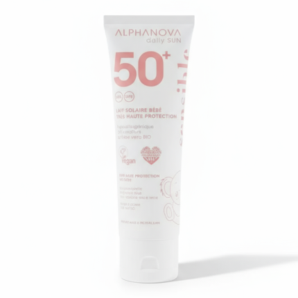 Daily Sun BEBE, mleczko do opalania SPF50+ wrażliwa skóra, 50 ml / Alphanova