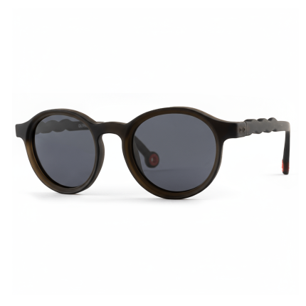 Okulary Oval Squid Black Polarized 3-5 / Olivio & Co