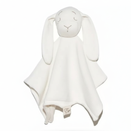 Przytulanka Doudou z bawełny organicznej - Ecru / Effiki