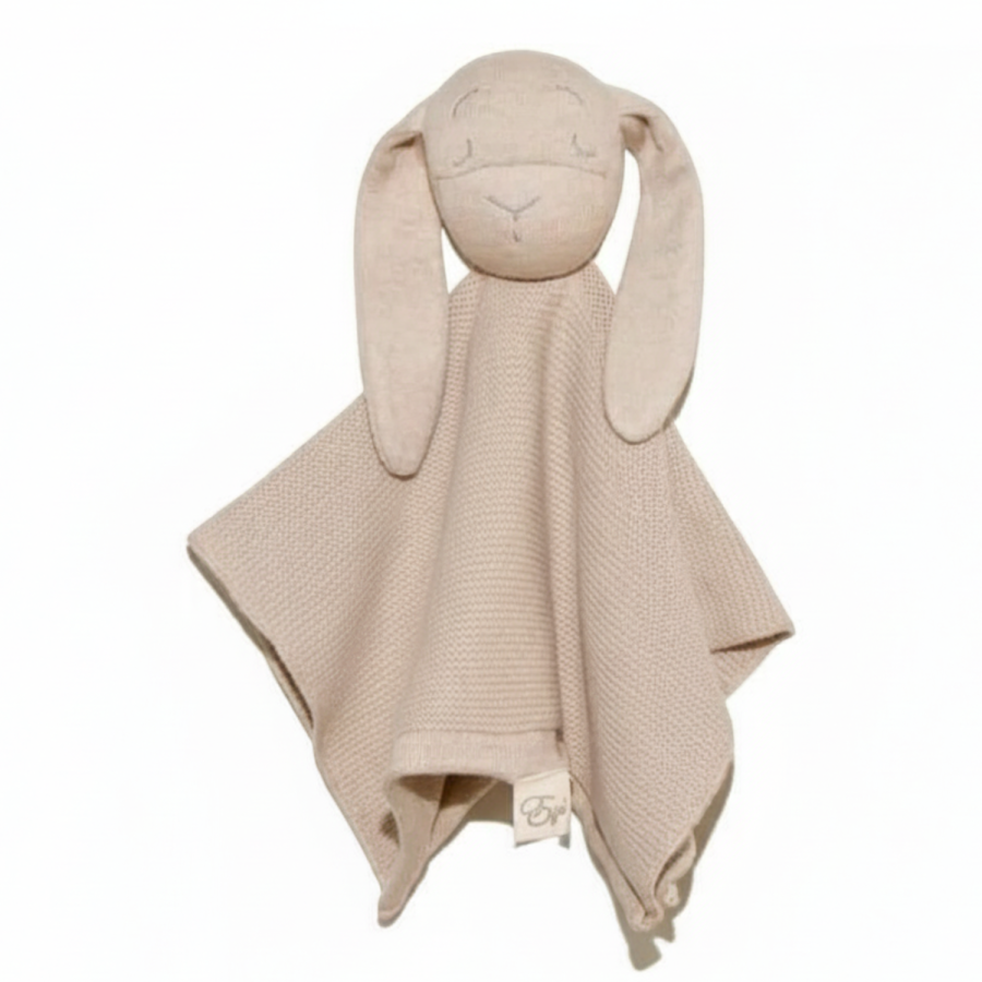 Przytulanka Doudou z bawełny organicznej - Beż / Effiki