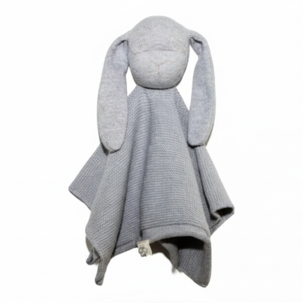 Przytulanka Doudou z bawełny organicznej - Szarość / Effiki