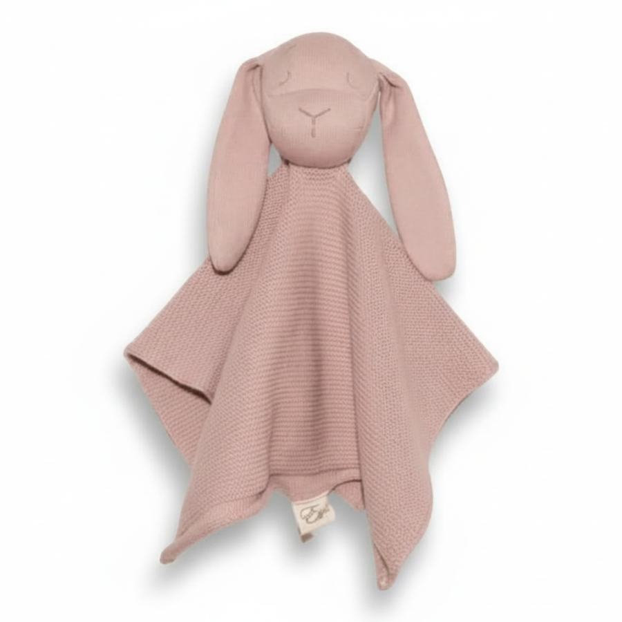 Przytulanka Doudou z bawełny organicznej - Róż / Effiki