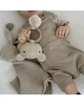 Przytulanka Doudou z bawełny organicznej - Beż / Effiki