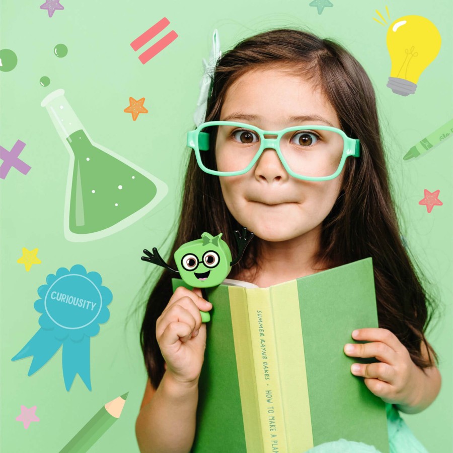 Postać do kąpieli Pippa - zestaw z dwiema kostkami sensorycznymi świecącymi w wodzie / Glo Pals