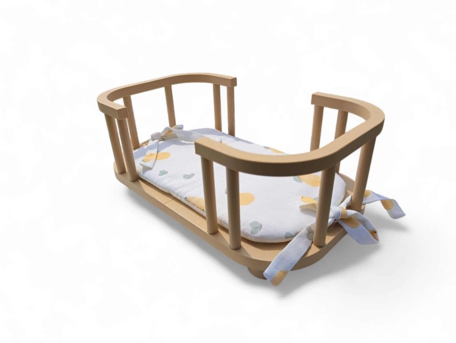 Materacyk do łóżeczka dla lalek - gruszka / VOS REVES