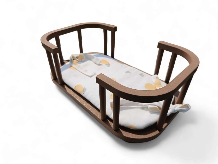 Materacyk do łóżeczka dla lalek - gruszka / VOS REVES