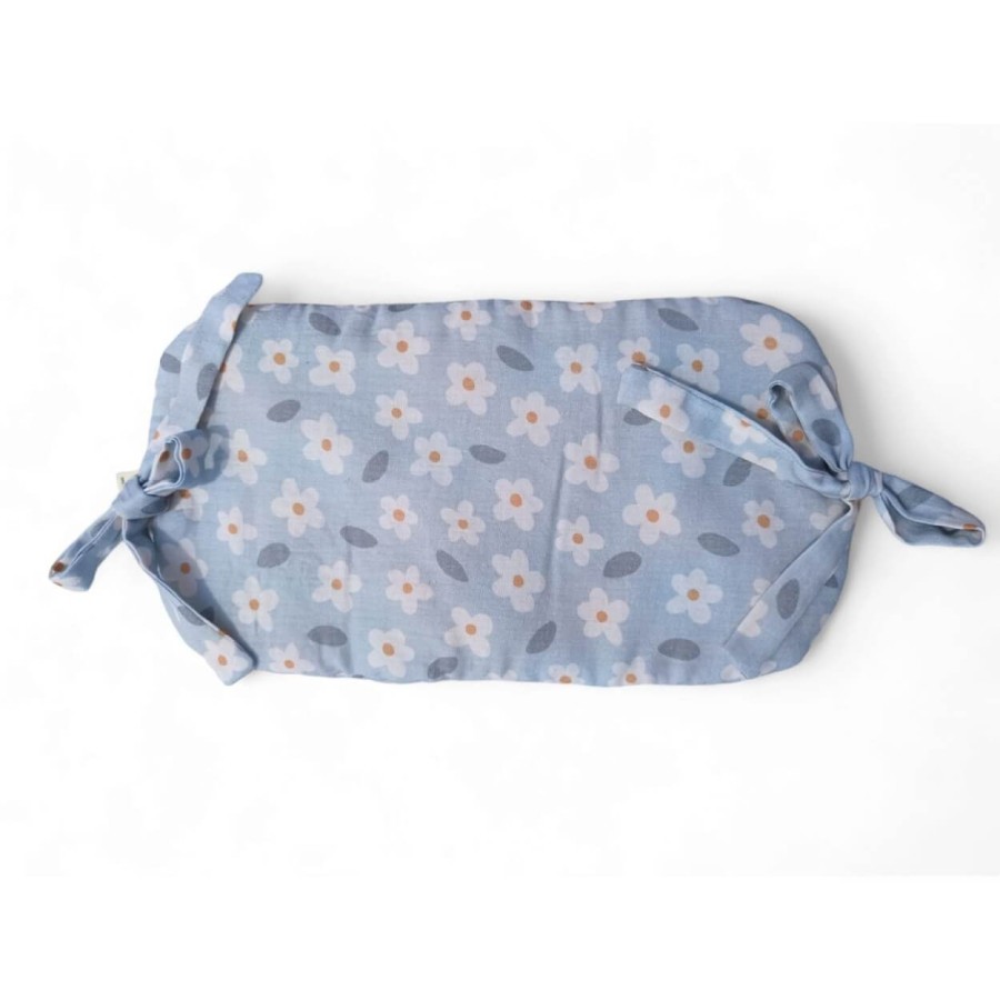 Materacyk do łóżeczka dla lalek - kwiaty / VOS REVES