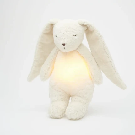 Moonie NATUR 2.0 - szumiący króliczek z lampką - POLAR