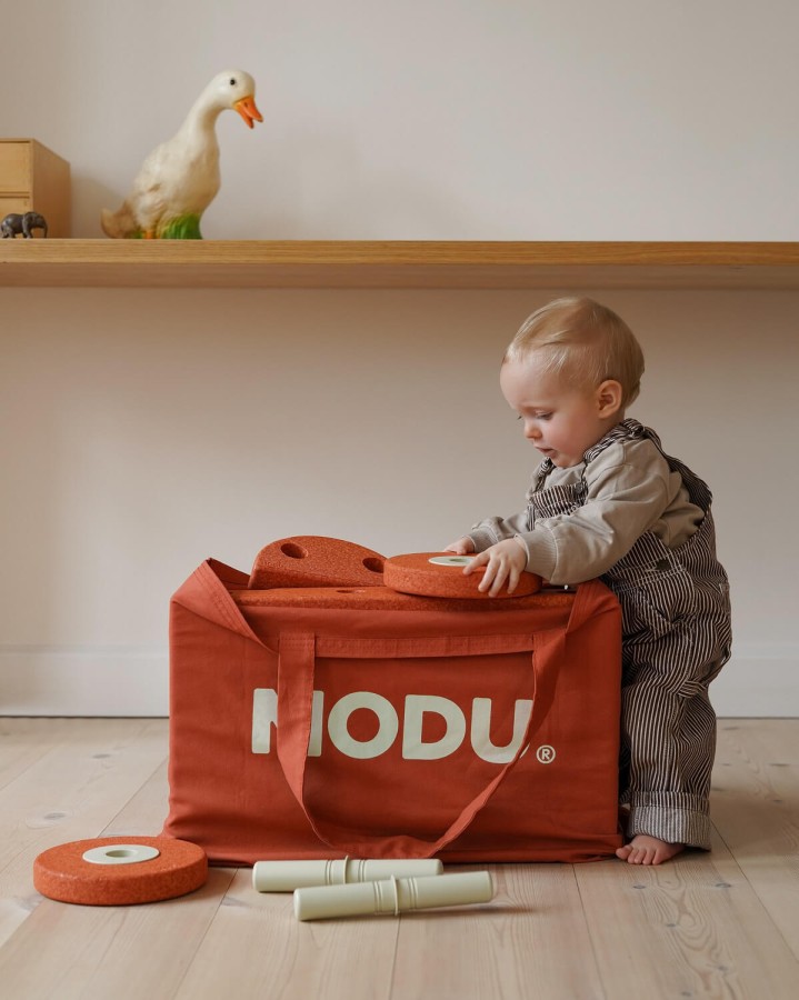 MODU - torba transportowa - Burnt Orange, Dusty Green