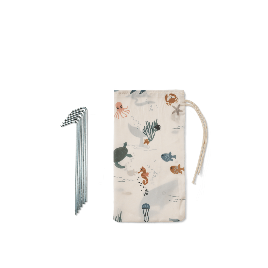 Namiot plażowy Cassie Pop Up Tent: Sea creature, sandy / Liewood