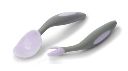 Komplet pierwszych sztućców dla niemowląt GELATO boysenberry / b.box