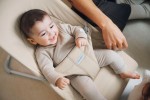 BABYBJORN - leżaczek BALANCE SOFT WOVEN, JERSEY Tri Fabric, Jasny Beż