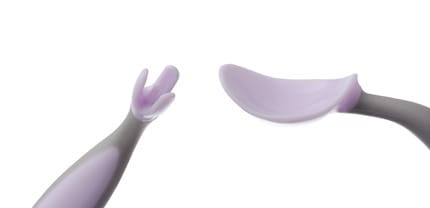 Komplet pierwszych sztućców dla niemowląt GELATO boysenberry / b.box