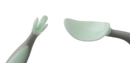 Komplet pierwszych sztućców dla niemowląt GELATO pistachio / b.box